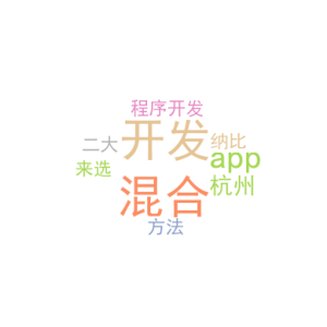 混合开发app_杭州小程序开发来选纳比熊_二大方法