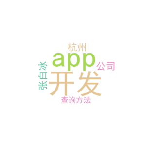app的开发公司_杭州app开发 张白冰_查询方法