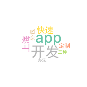 app快速开发_上海app定制开发外包_三种办法